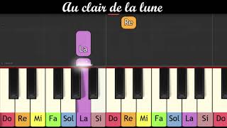 Apprendre 10 comptines célèbres faciles Piano pour enfants Volume 1 [upl. by Aker693]