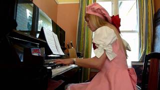 Lara and Zorsy play Kirbys DreamlandGourmet Race piano duet piano cover [upl. by Ethyl]