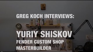 Fender Custom Shop Factory Tour • Interview w Masterbuilder Yuriy Shiskov [upl. by Fasano760]