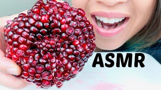 ASMR WHOLE POMEGRANATE 먹방 No Talking suellASMR [upl. by Retluoc]