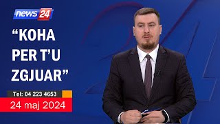 24 maj 2024 quotTelefonatat e Teleshikuesvequot në News24  quotKoha për tu zgjuarquot ne studio Klevin Muka [upl. by Nawiat]