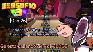 Locochon saca de Rol a Peele XD Dedsafio Día 12 ☠️ Clip 26 [upl. by Kerekes]