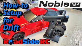 How to Setup Flysky Noble NB4 for RC Drift [upl. by Drain]