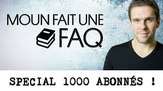 SPECIAL 1000 Abonnés  La critique littéraire sur Youtube  FAQ [upl. by Sirois874]