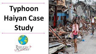 Typhoon Haiyan Emerging Country Case Study [upl. by Eberta769]