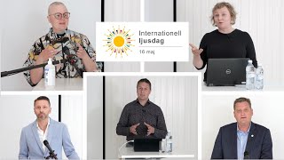 Paneldiskussion om hållbar belysning  i samband med riksdagsseminarium 13 maj 2020 [upl. by Ahsekin979]