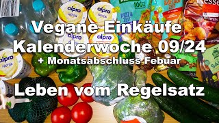 Wochenausgaben KW 0924  Vegan mit Rente  Bürgergeld [upl. by Anastos]