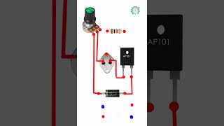 Adjustable or Variable Power Supply Circuit Diagram Adjustable PowerSupply Shorts Video [upl. by Else]