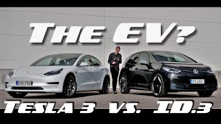 32 The EV Tesla 3 SR vs VW ID3 Max [upl. by Haskell477]