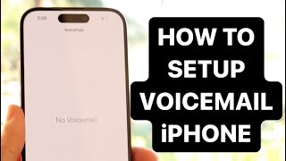 How To Setup Voicemail On ANY iPhone 2023 [upl. by Storz]