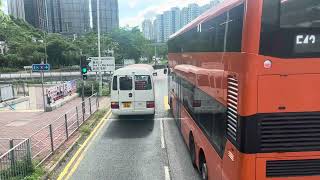 Bus driving documents 23 KMB Route 282 Sha Tin bus terminal 🔄 Sha Tin bus terminal Circular bus [upl. by Longo]