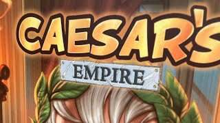 Caesar’s Empire Board Game  Quick Review [upl. by Yerocal]