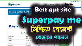 surveys for money  superpayme how to work  take survey and earn money [upl. by Dronel46]