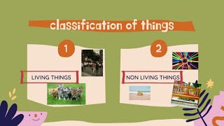 science  Living and Nonliving Things for Kids  Living Things  Nonliving Things [upl. by Novrej]