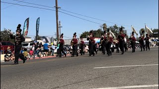 Sierra High School Marching Band  Caruthers District Fair Parade 9282024 [upl. by Leggat922]