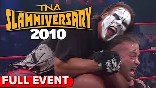 Slammiversary 2010  FULL PPV  RVD vs Sting AJ Styles vs Jay Lethal Kurt Angle vs Kazarian [upl. by Litton]