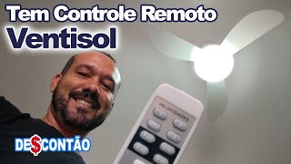 PRATICIDADE e CONFORTO Compre um ventilador Ventisol com Controle Remoto [upl. by Belford]