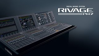 Yamaha Digital Mixing System RIVAGE PM7 [upl. by Gosnell]