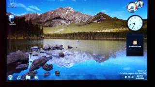 Acer Aspire One Windows 7 Beta Build 7000 [upl. by Farrand]