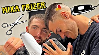 Radim BUZZ CUT  Mixa Frizer otkriva sve frizerske tajne [upl. by Kimmie]