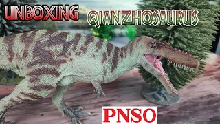 UNBOXING Y REVIEW ASHU EL QIANZHOUSAURUS DINOSAURIOS \\ PNSO [upl. by Edlihtam]