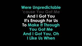 Unpredictable Karaoke Olly Murs amp Louisa Johnson [upl. by Atnicaj747]