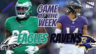 EAGLES vs RAVENS Week 13 Game of the Week [upl. by Janelle331]