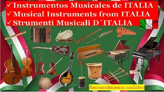 🌏 Instrumentos Musicales de ITALIAInstruments Musical from ITALYStrumenti musicali dallITALIA [upl. by Rabjohn]