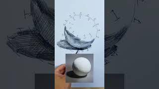 Cross hatching tutorial shorts [upl. by Onivag]