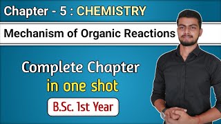 Mechanism of Organic Reaction mechanismoforganicreaction Fundamental of chemistry bsc first year [upl. by Ahsiekit196]