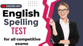 English spelling test  Appropriate spelling quiz [upl. by Genvieve]