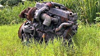 Talented mechanic helps factory owner revive ISUZU engine  Restoring and repairing vehicle engines [upl. by Ayetal]