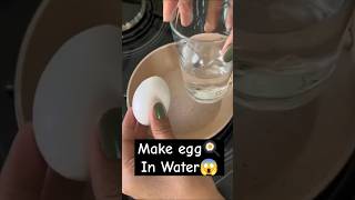 Poached eggs how to make food shorts cooking [upl. by Bahe]