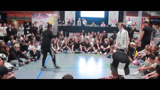 LESLIE ANN vs TOBIAS BERTSCHIN  Solo Battle Adults  TAF Deutsche Hip Hop Meisterschaft 2016 [upl. by Engvall]