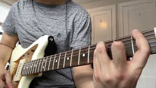 Loomer  My Bloody Valentine Guitar Cover [upl. by Melisent]