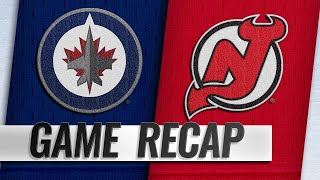 Scheifele scores overtime winner in wild 43 Jets win [upl. by Bromleigh960]