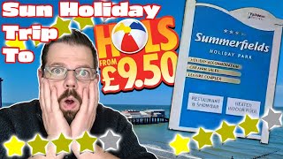 £950 Sun Holiday Summerfields Park Dene Resort Scratby Norfolk Vlog And Review [upl. by Nylsoj266]