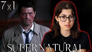 GODSTIEL amp LEVIATHAN Supernatural 7x1 Reaction SEASON 7 PREMIERE [upl. by Ingemar827]