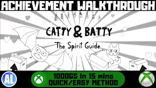 Catty amp Batty The Spirit Guide Xbox Achievement Walkthrough  QuickEasy Method [upl. by Aw792]