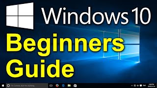 ✔️ Windows 10  Beginners Guide for Dummies and Seniors  Introduction to Windows 10 [upl. by Idnat]