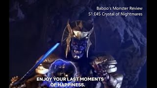 Baboo’s Monster Review S1E45 Crystal of Nightmares [upl. by Bibah845]