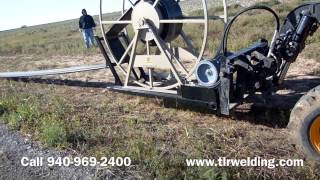 TLR Welding Raptor Reel Layflat hose deployment system [upl. by Anikal]