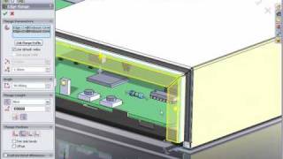 Demo SolidWorks  Diseño en chapa metálica [upl. by Wendell]