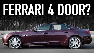 Maserati Quattroporte 38 V8 GTS523 HP Ferrari Super Sedan [upl. by Nirok]