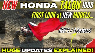 New 2023 Honda Talon 1000 Models Released  SNEAK PEEK into MORE Sport UTV Models [upl. by Ellerehc950]