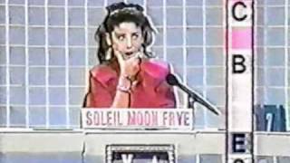 Soleil Moon Frye on Scrabble 1988 [upl. by Lletnahs]