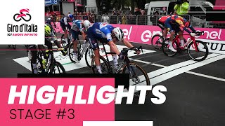 Giro dItalia 2024  Stage 3 Highlights [upl. by Favianus873]