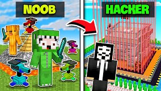 KHANGG BEDWARS THỬ THÁCH 24H XÂY DỰNG CĂN CỨ SỞ HỮU THÁP BẢO VỆ NOOB VS HACKER TRONG MINECRAFT [upl. by Olrac513]