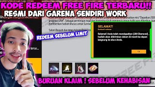 KODE REDEEM FREE FIRE TERBARU 27 MARET 2024 HARI INI [upl. by Horacio]