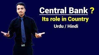 What is Central Bank amp its Role  Urdu  Hindi [upl. by Ellekim]